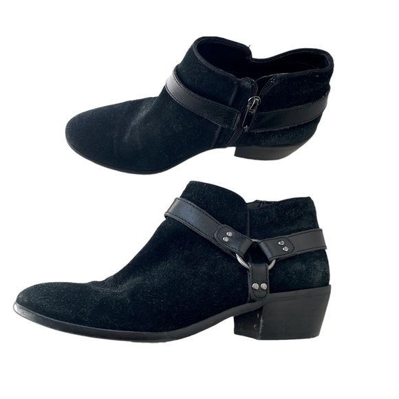 Sam Edelman black ankle boots size 7 - Picture 1 of 7